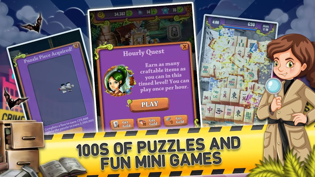 Mahjong Scenes: Mystery Cases