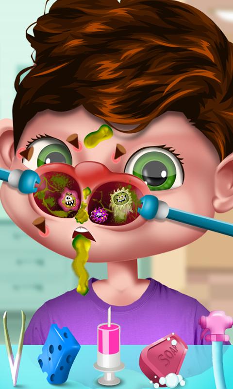Nose And Ear - Fun Girl Games