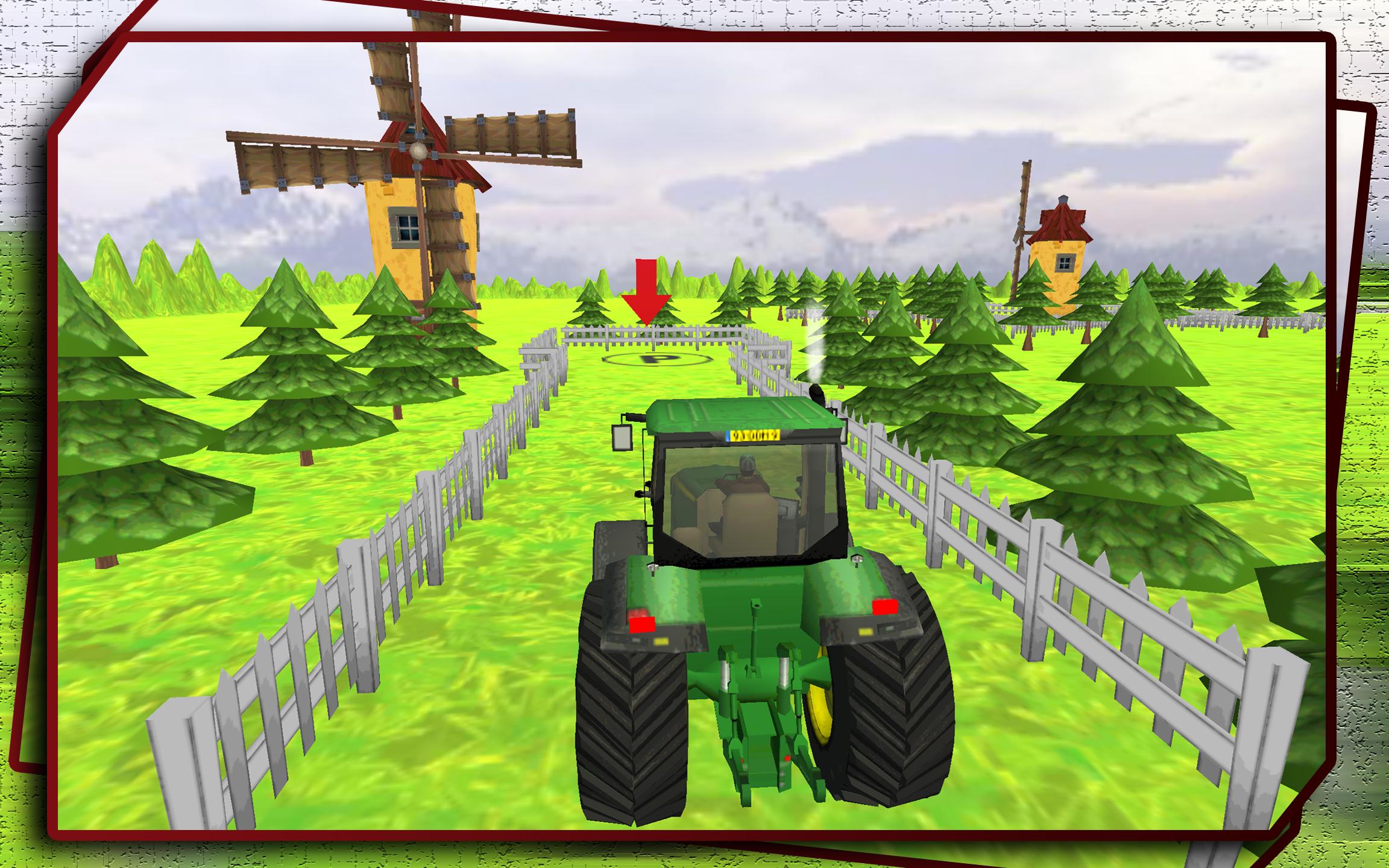 Real Tractor Parking