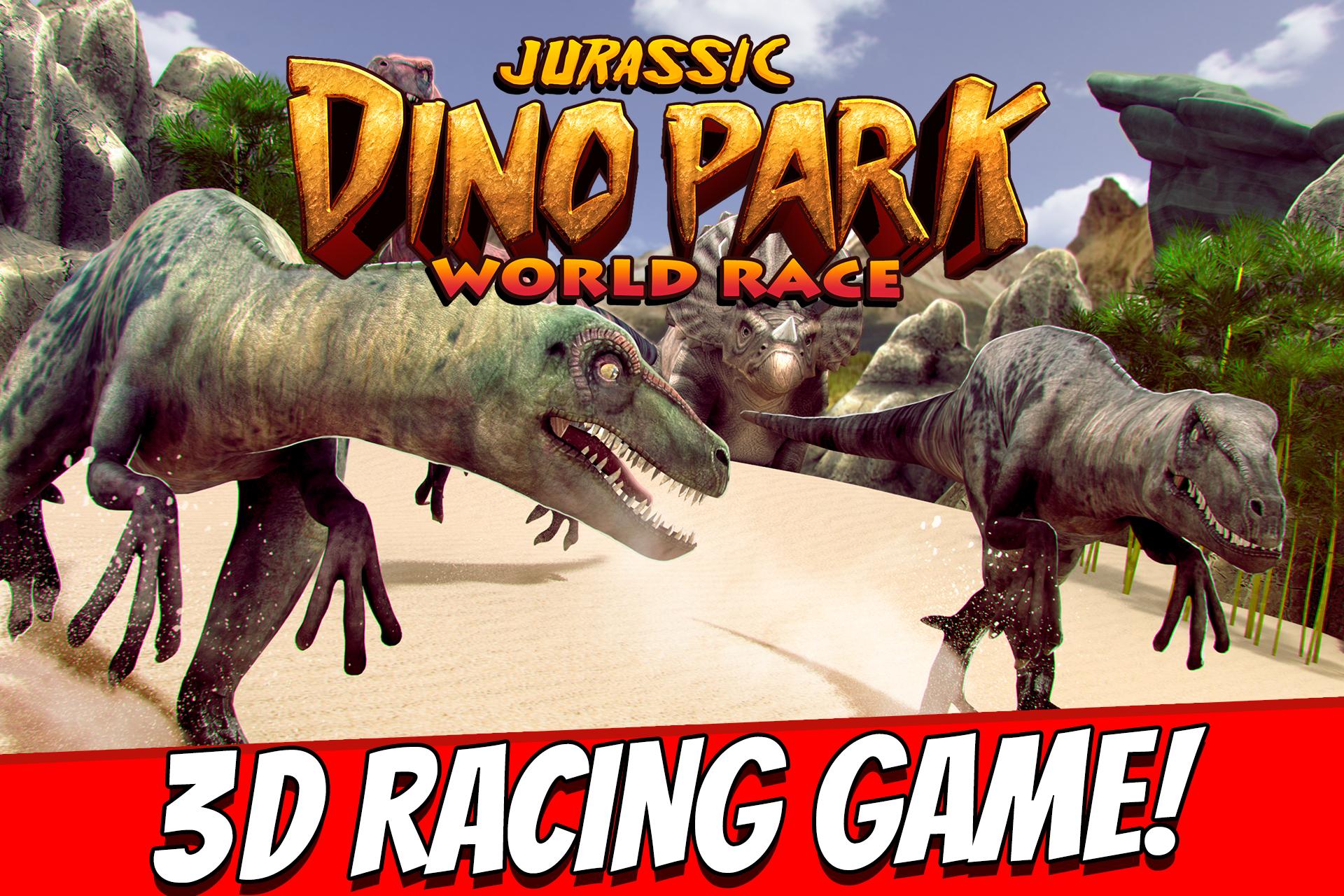 Jurassic Dino Park World Race