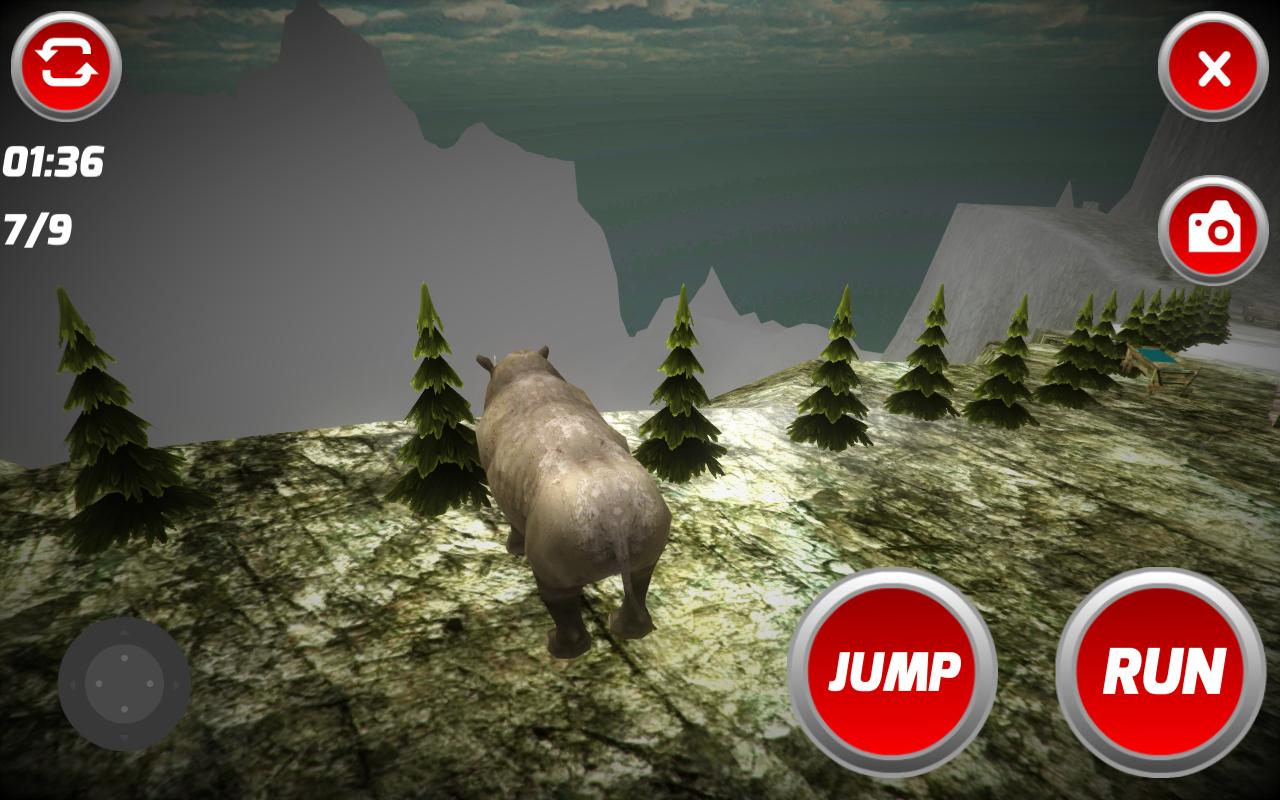 Wild Rhinoceros Simulator