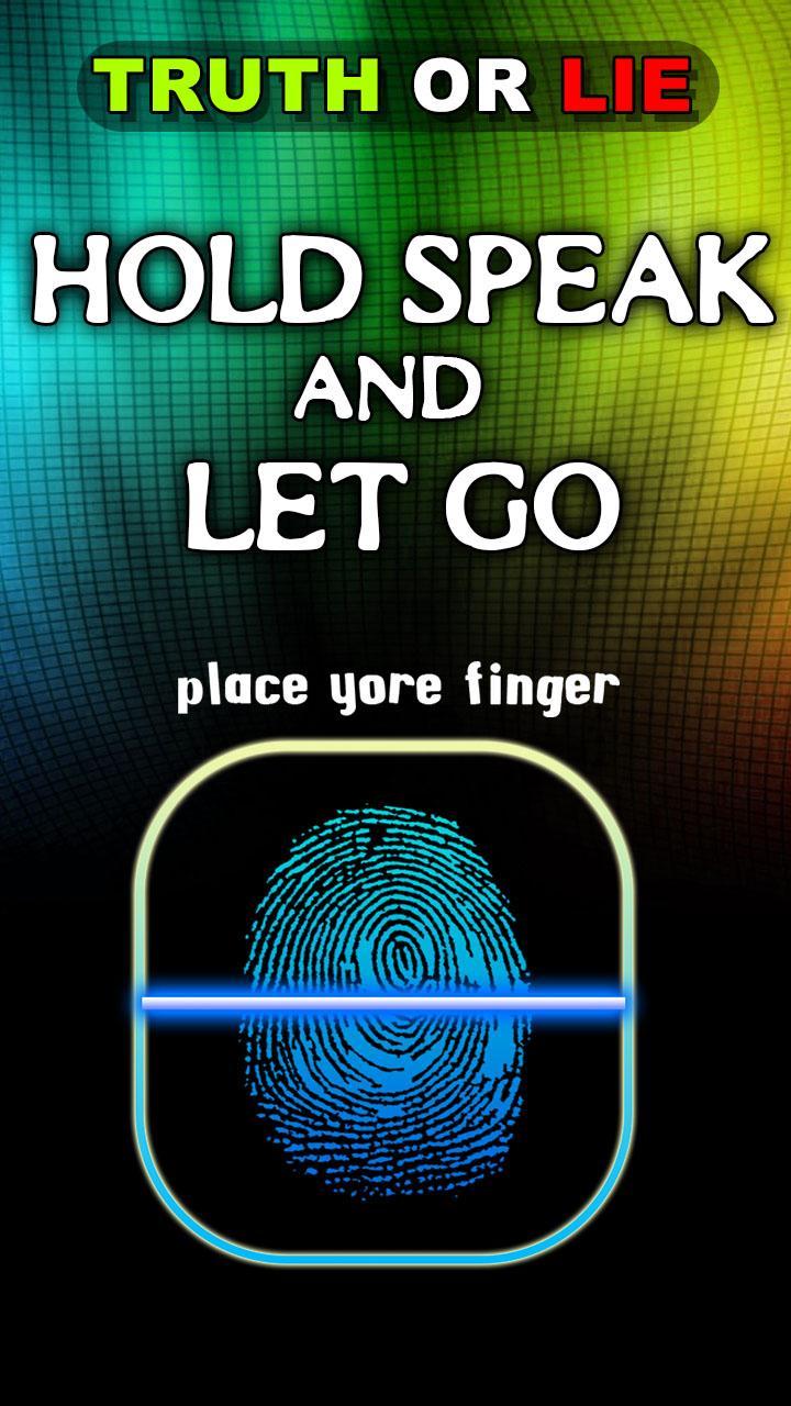 Lie Detector Fingerprint Joke