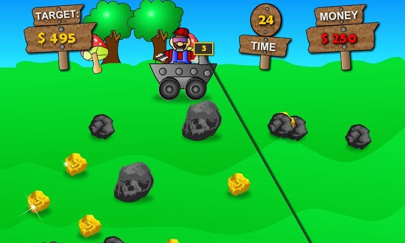 Gold n Gems Miner top