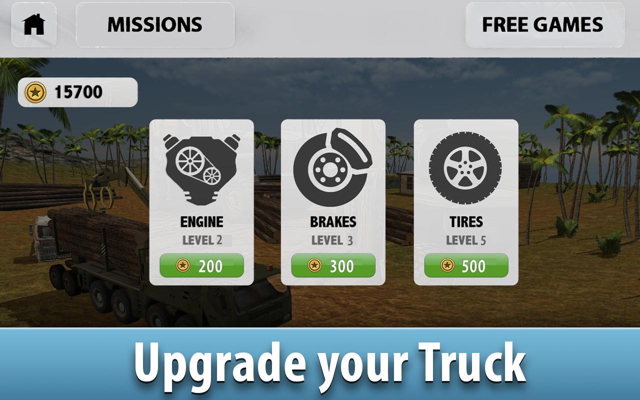 Jungle Logging Truck Simulator