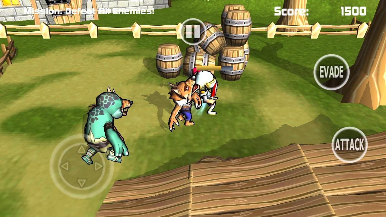 Medieval Knight Attack