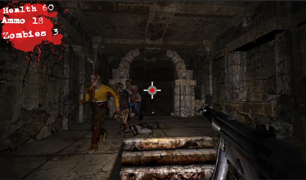 Survivor: dozens of zombies