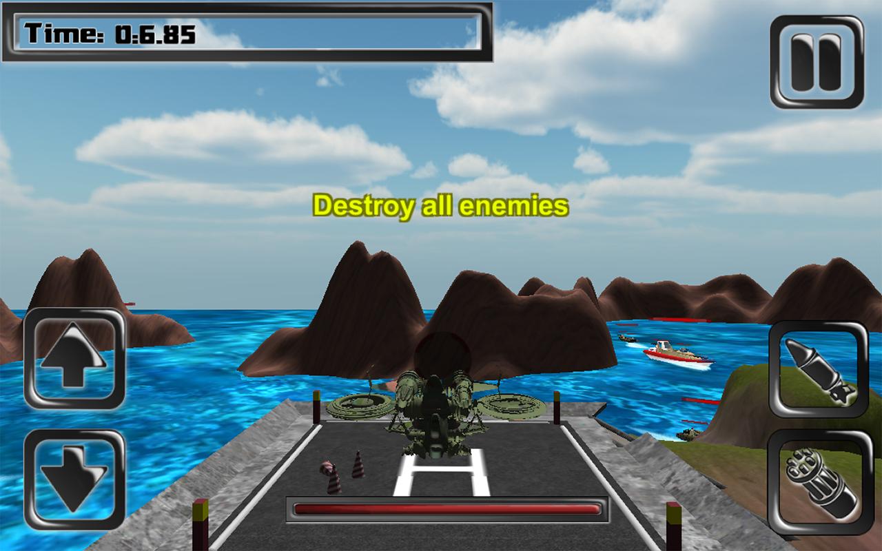 Gunship vs Warships