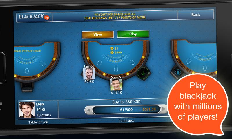 Blackjack for Tango