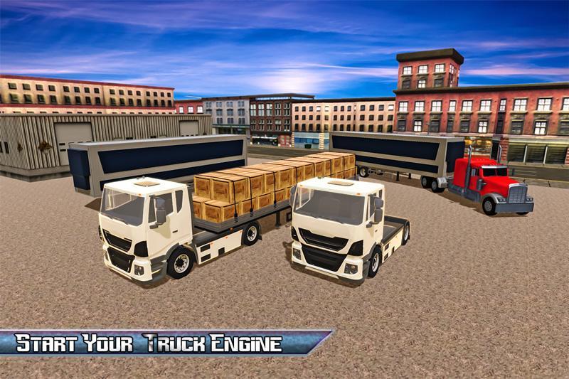 Transport Truck USA Driver SIM