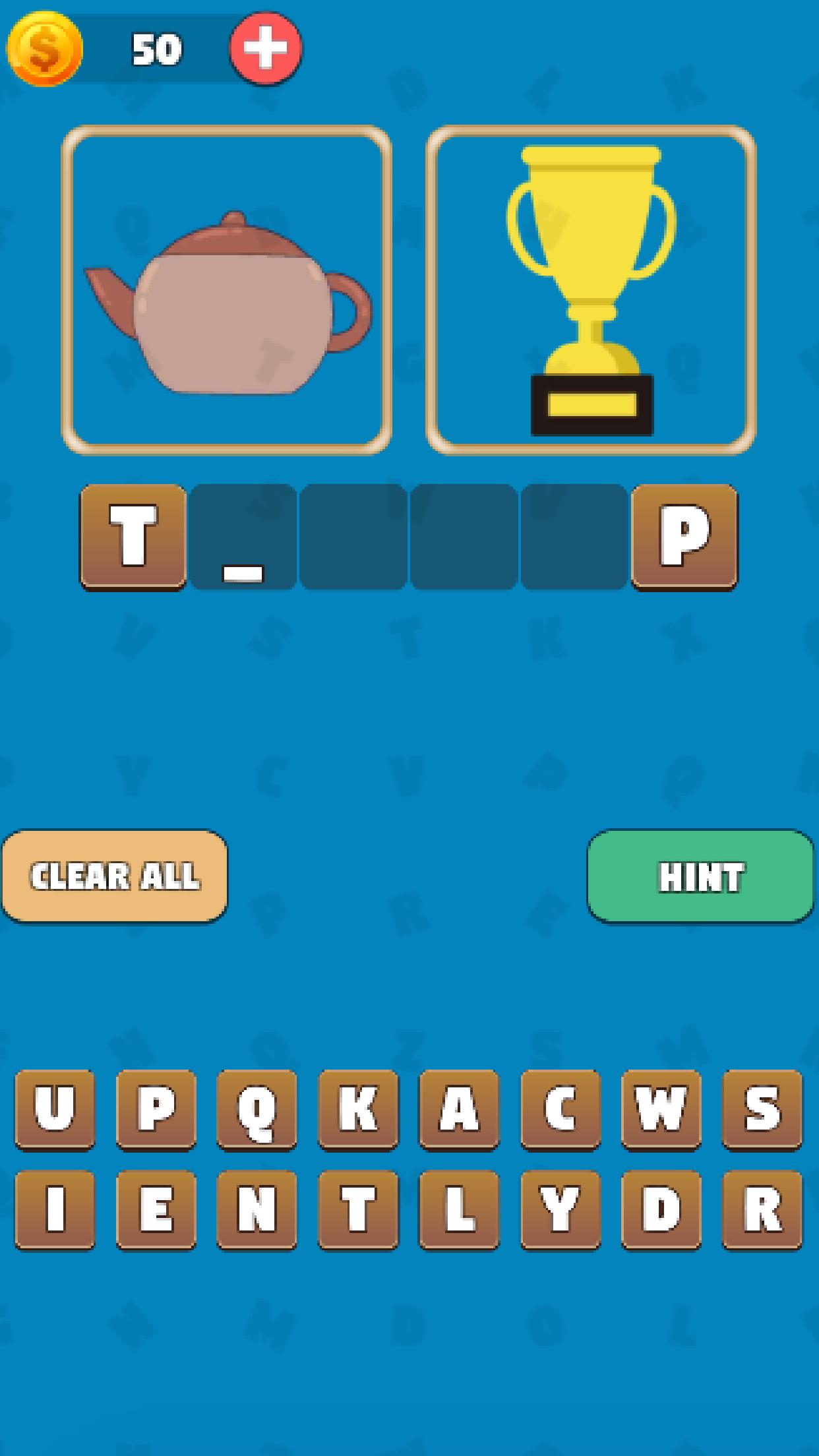 Word Game : 2 Pics Puzzle