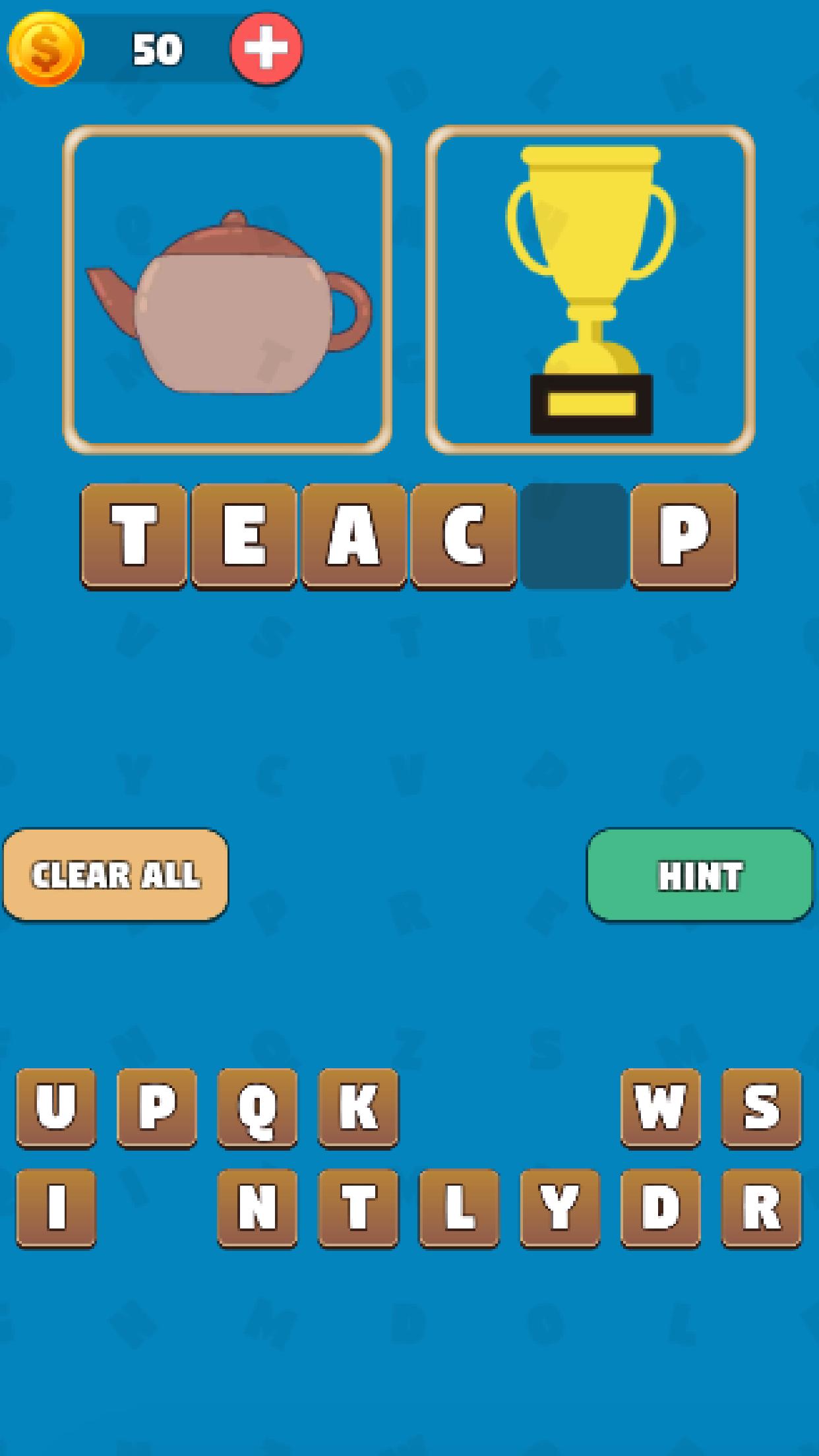 Word Game : 2 Pics Puzzle