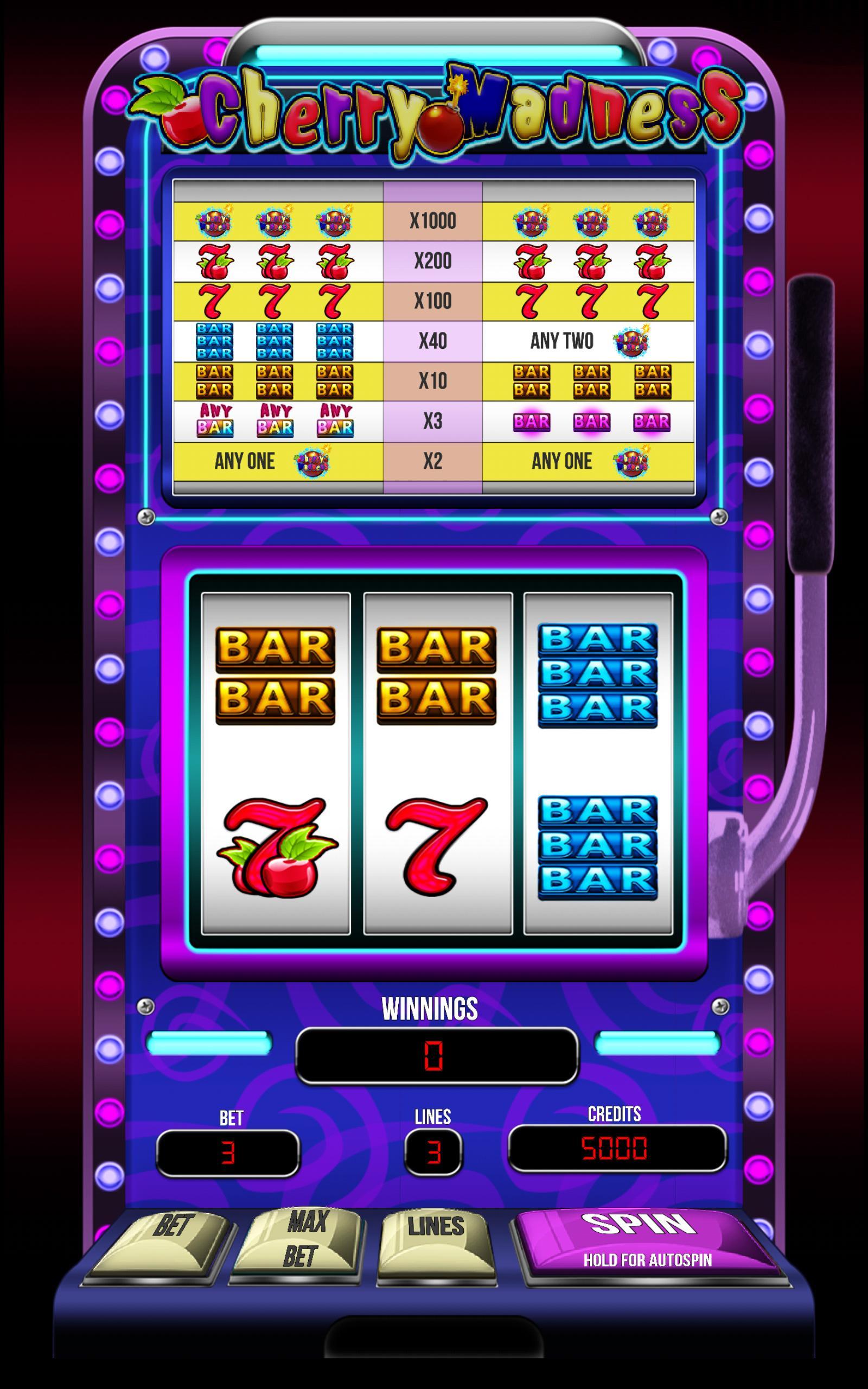 Casino Slots: Cherry Madness