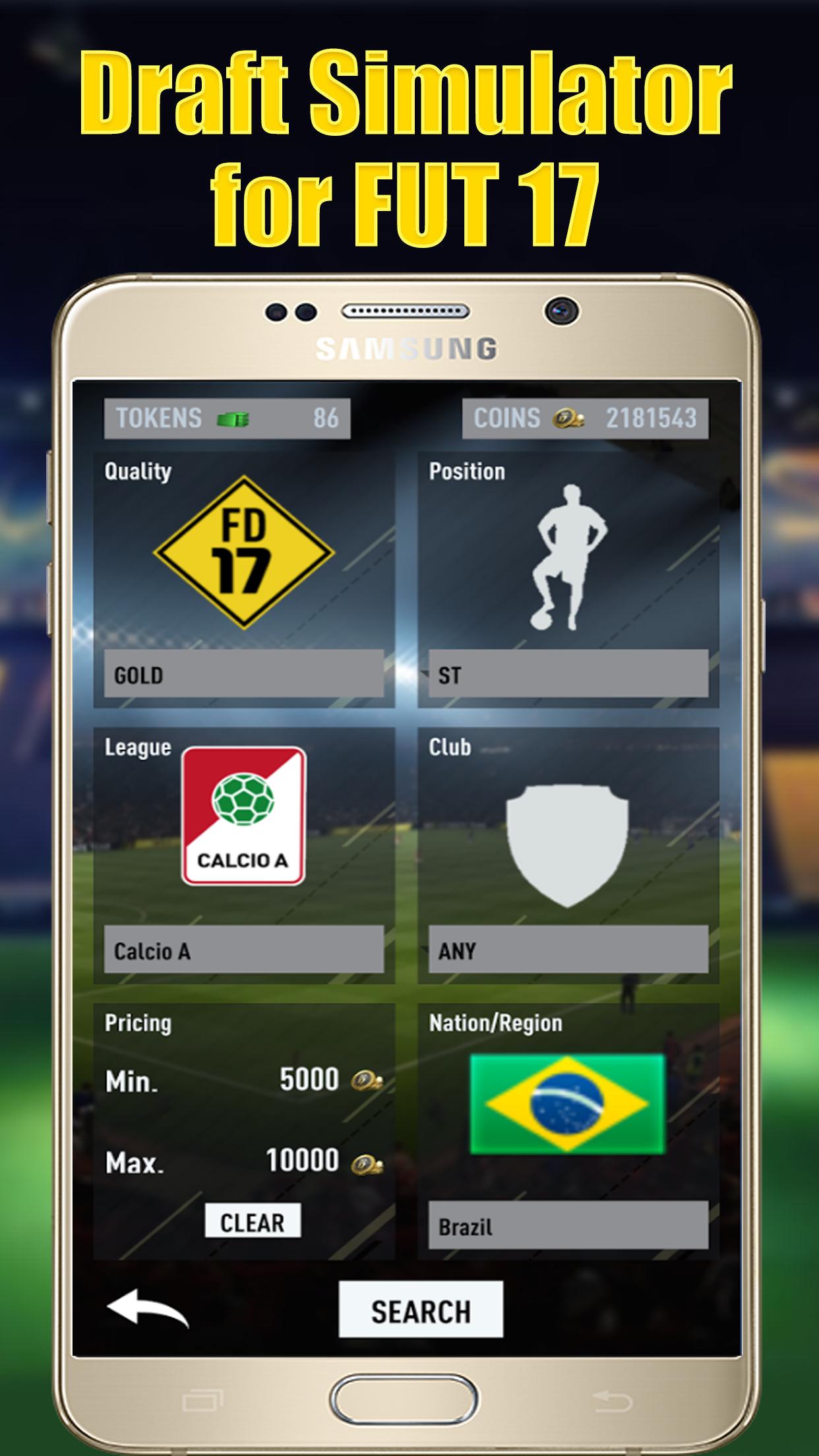 The FUT 17 Simulator Draft