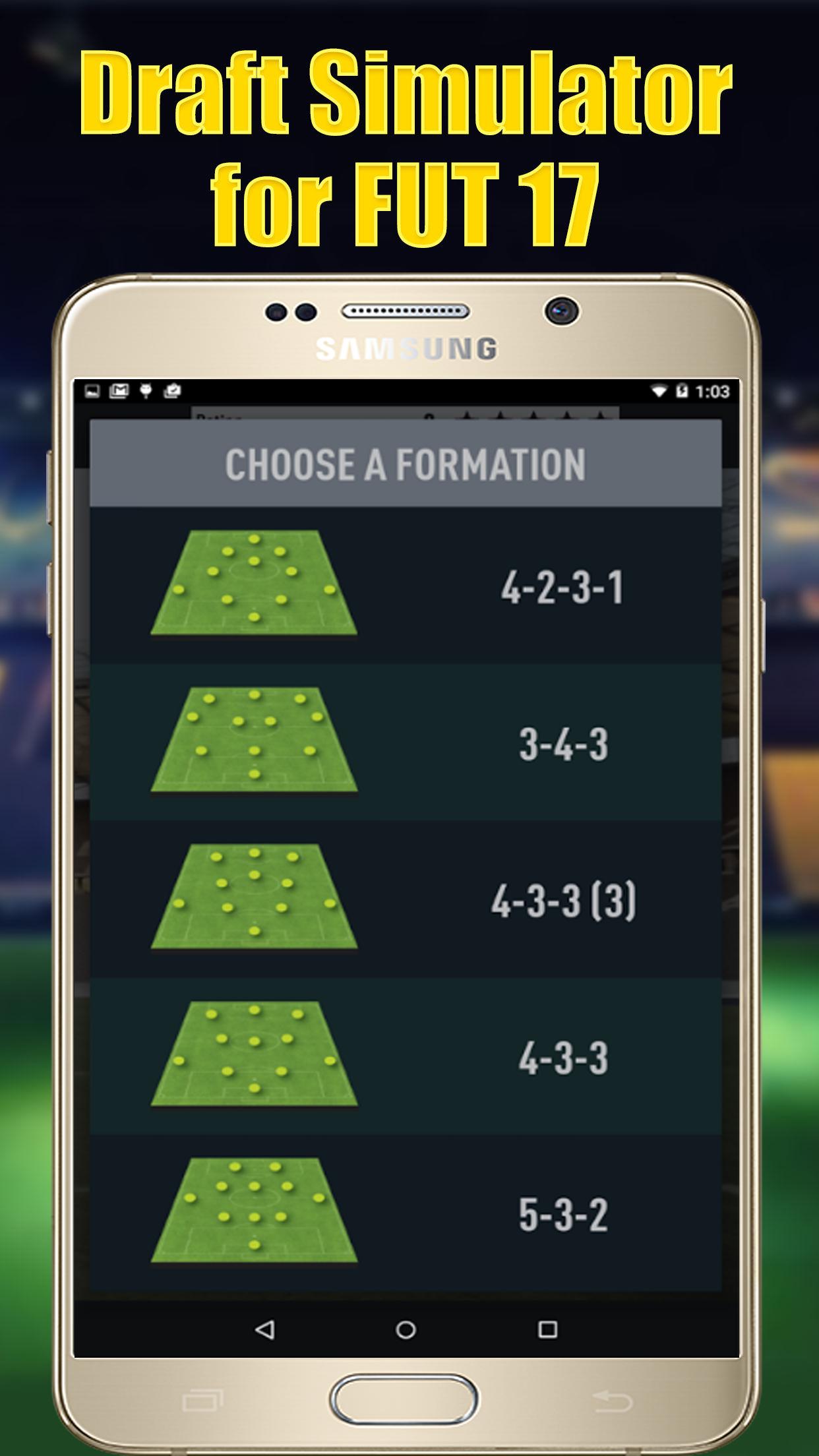 The FUT 17 Simulator Draft