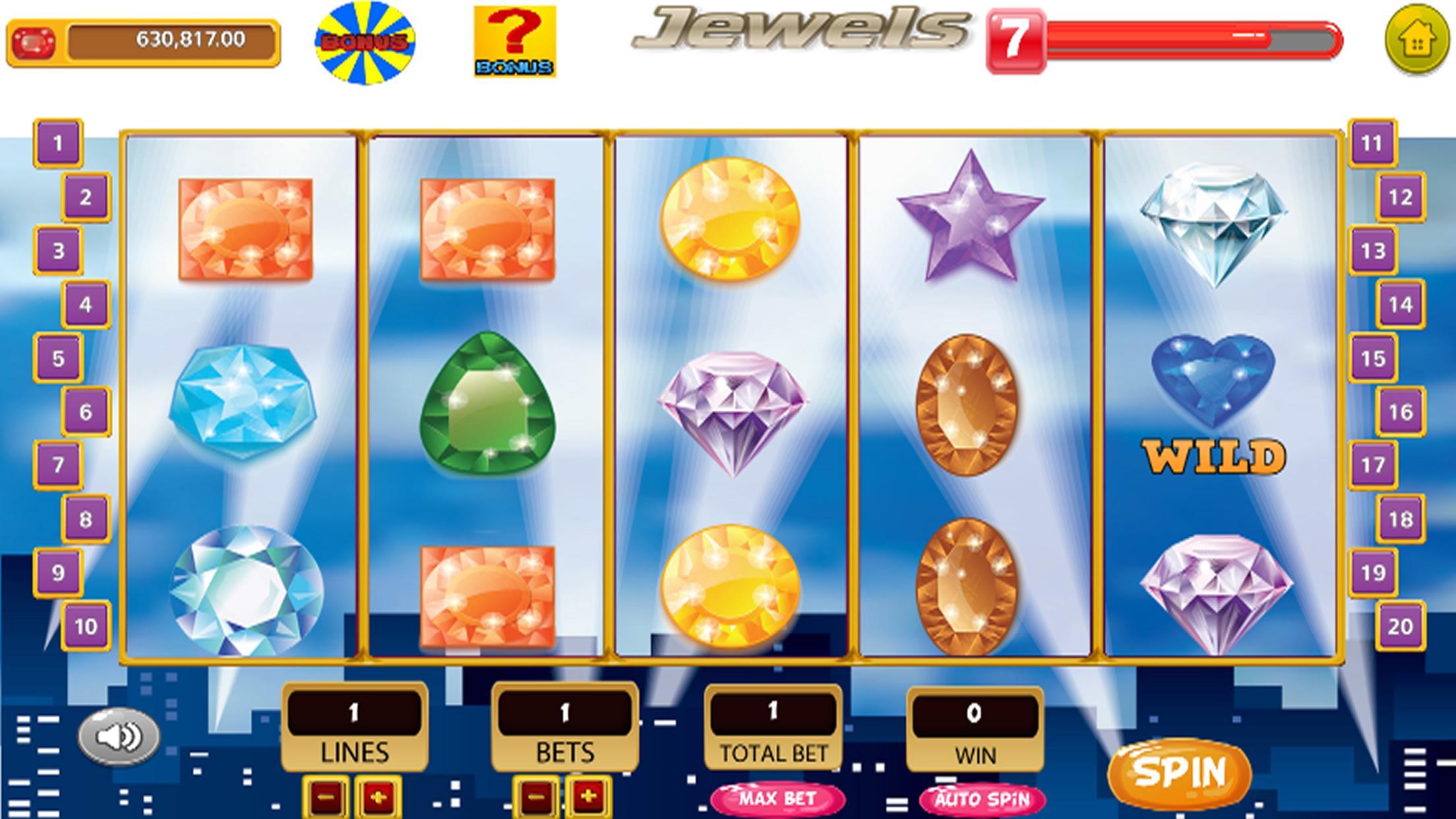 Jewels Vegas Machine Slots