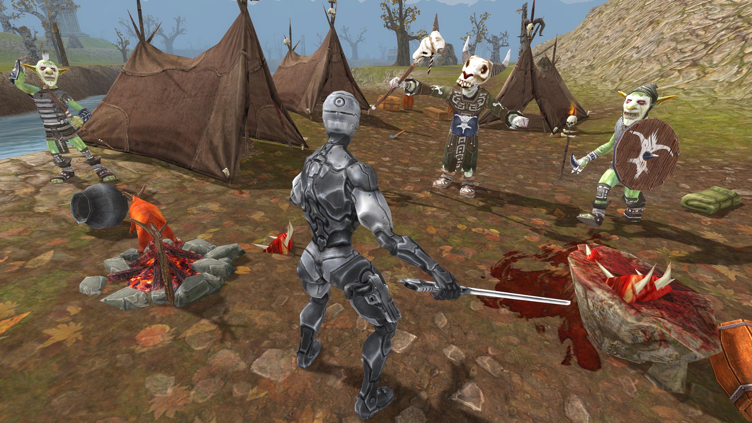 Cyborg Warrior Open World RPG