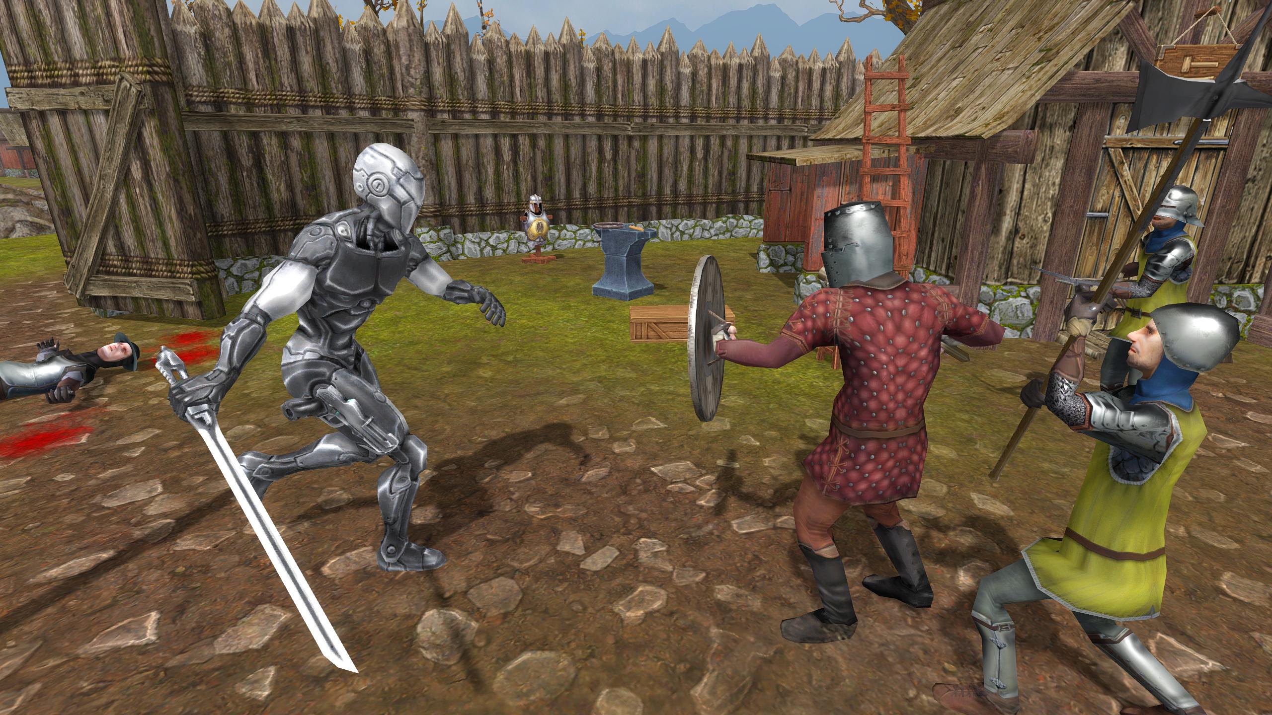 Cyborg Warrior Open World RPG