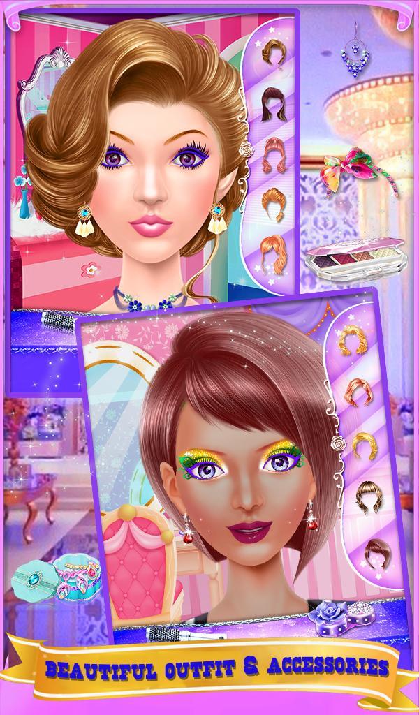 Indian Girl Hair Salon