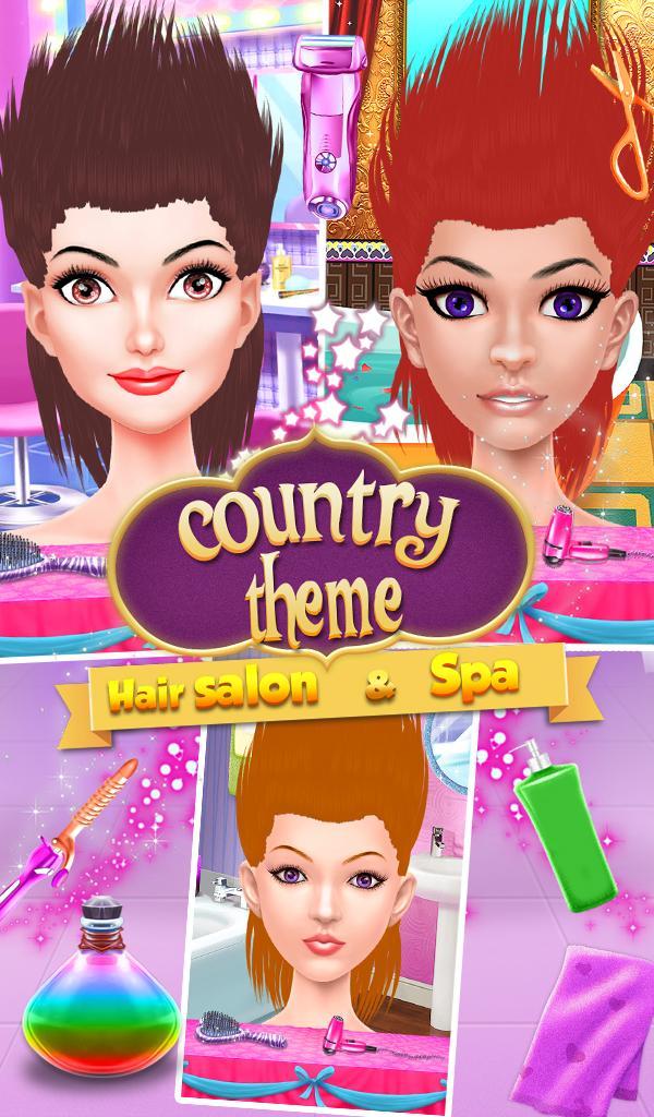 Indian Girl Hair Salon