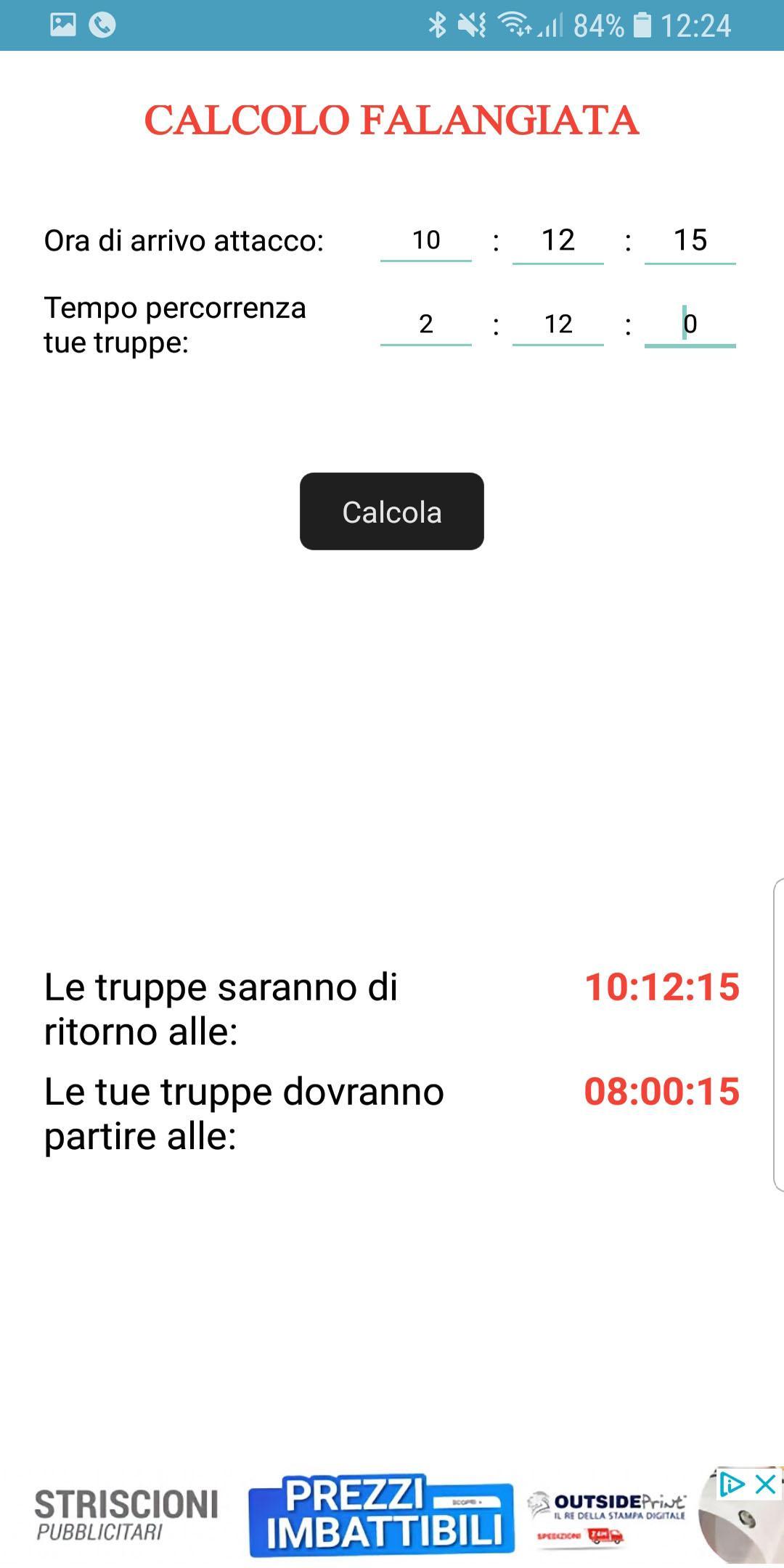 Tempi e percorrenza Travian