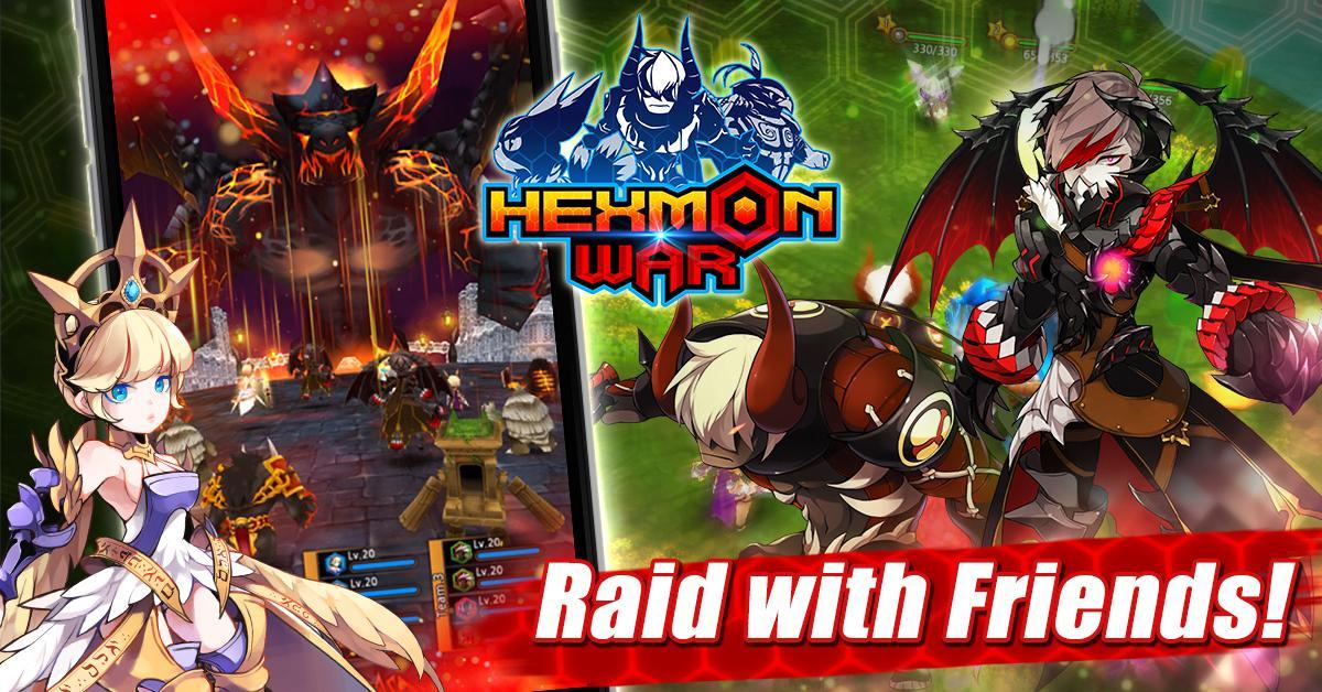 Hexmon War- Monster Collecting RPG