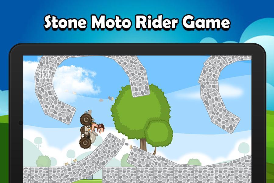 Stone Moto Rider