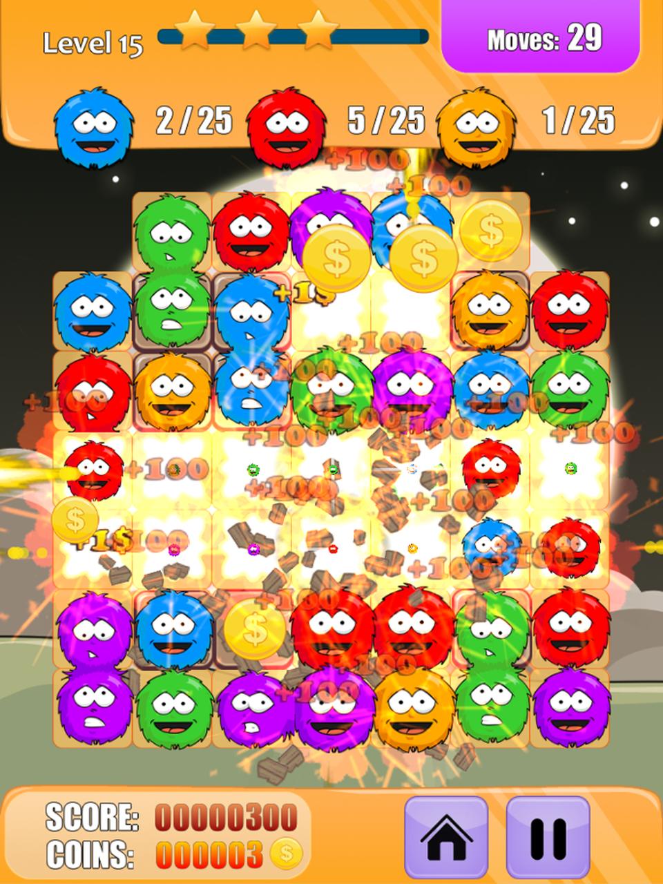 Shaggy Monsters Match 3