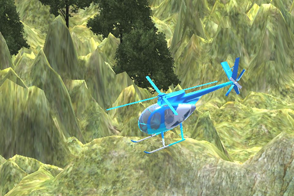 3D Helicopter Drive Simulator
