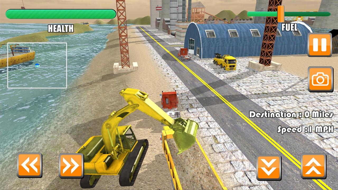 River Sand Excavator Simulator