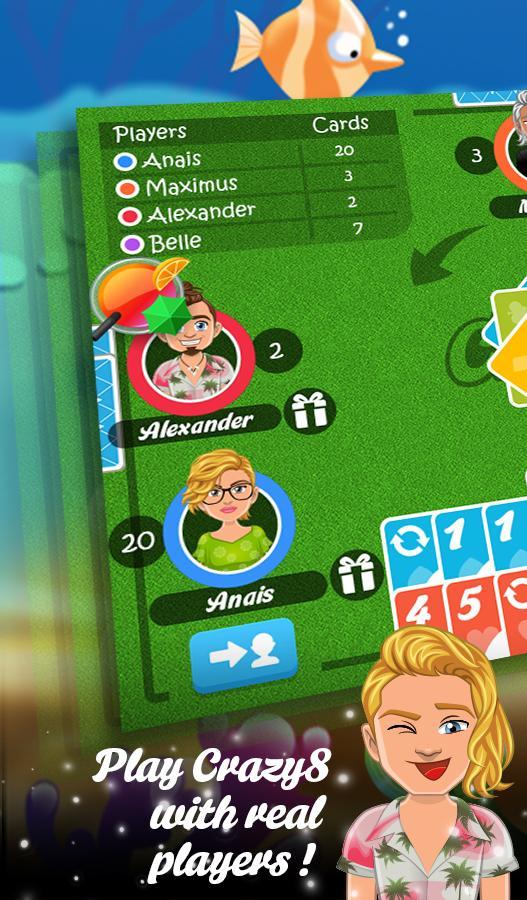 Multiplayer Crazy8 Game