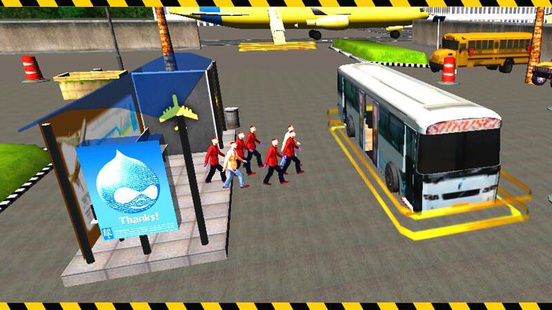 Airport Bus Parking