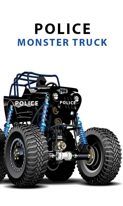 Police Monster Truck games