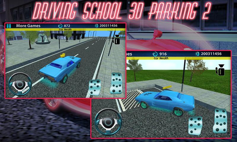 Driving School 3D Parking 2