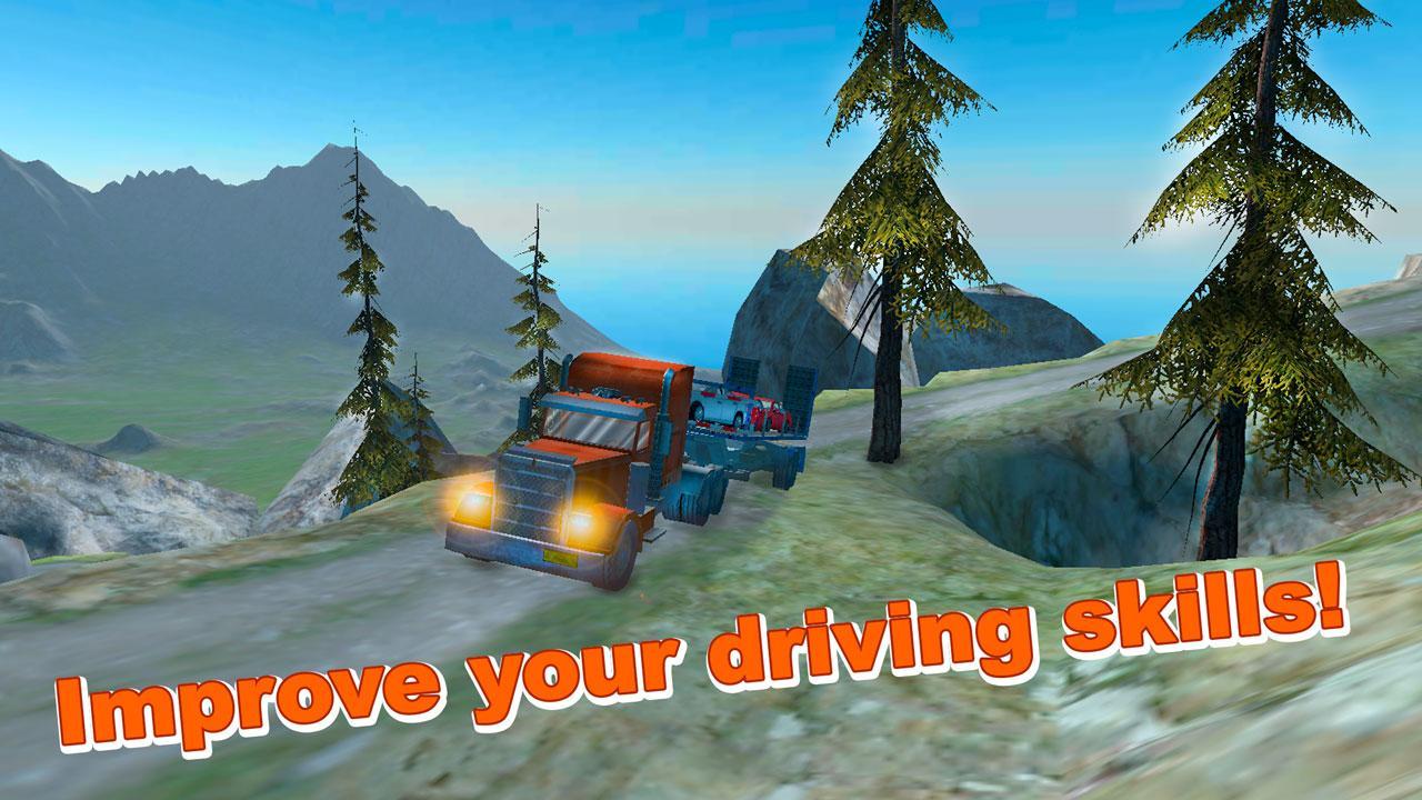 Car Transporter Hill Climb 3D