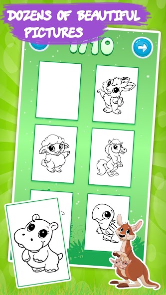 Animal Coloring Games for Kids