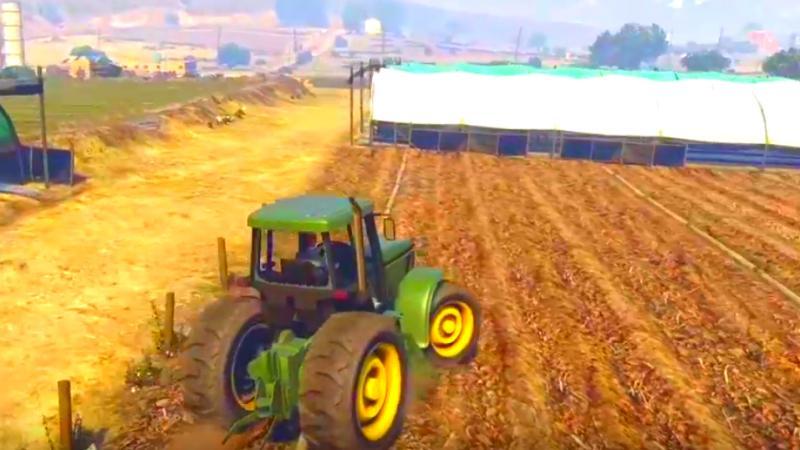Farming Tractor Driving Game